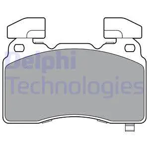 Brake Pad Set, disc brake (LP3366)