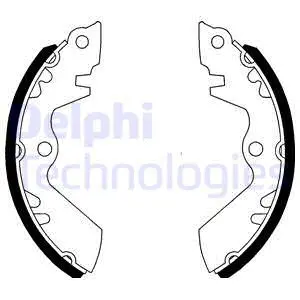 Brake Shoe Set (LS1337)