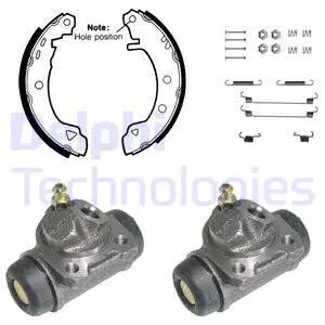 Brake Shoe Set (863)
