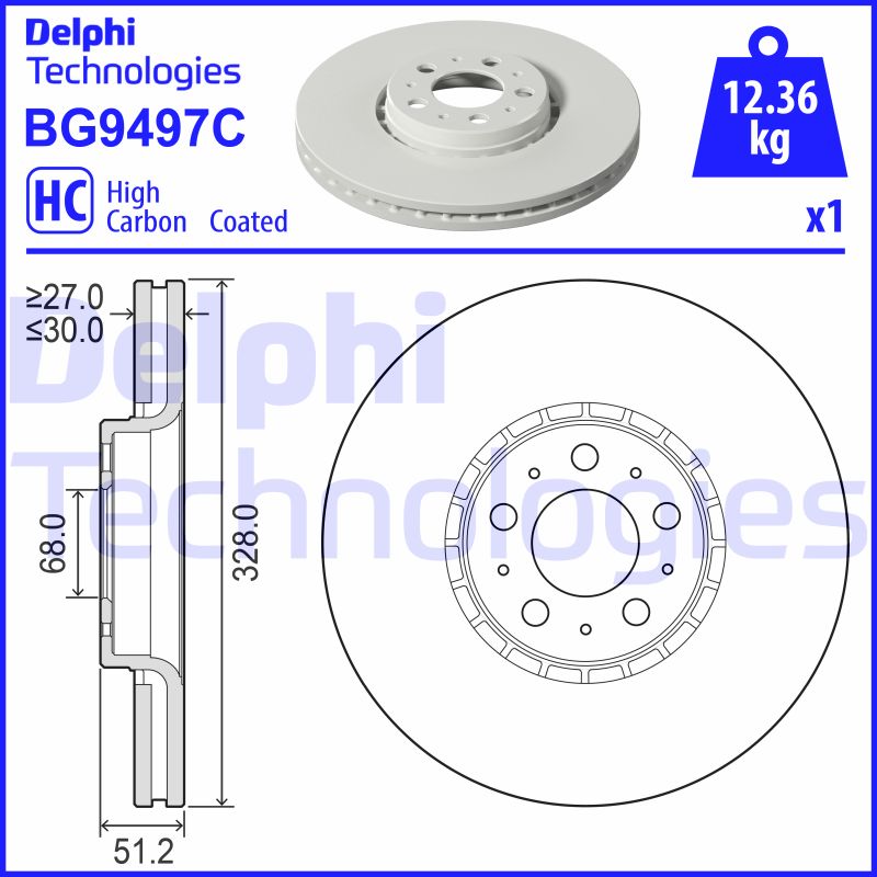 Brake Disc (BG9497C)