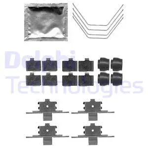 Accessory Kit, disc brake pad (LX0521)