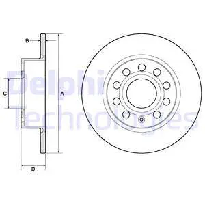 Brake Disc (BG3834)