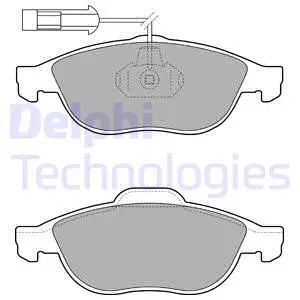 Brake Pad Set, disc brake (LP1777)