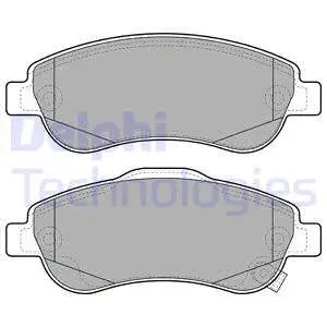 Brake Pad Set, disc brake (LP2093)