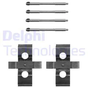 Accessory Kit, disc brake pad (LX0652)