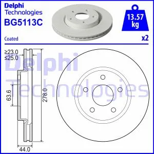 Brake Disc (BG5113C)