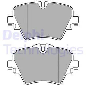 Brake Pad Set, disc brake (LP3182)