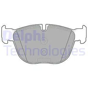 Brake Pad Set, disc brake (LP2090)