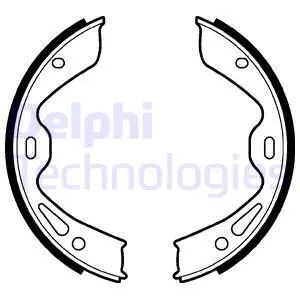 Brake Shoe Set, parking brake (LS2120)