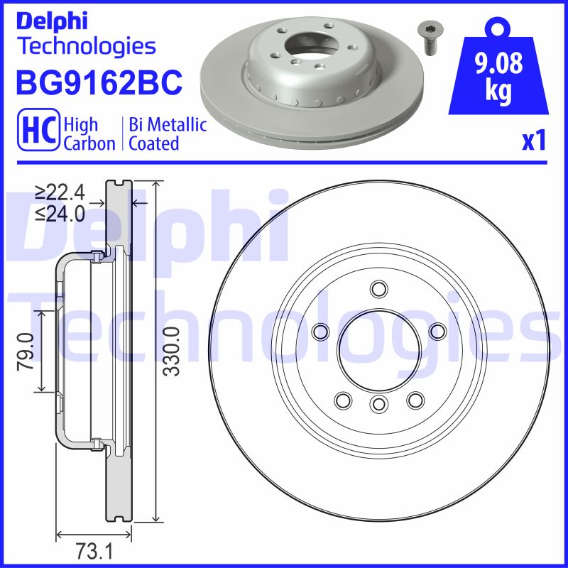 Brake Disc (BG9162BC)