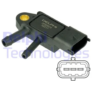 Sensor, exhaust pressure (DPS00019)