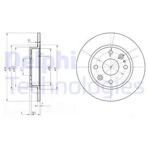 Brake Disc (BG2803)