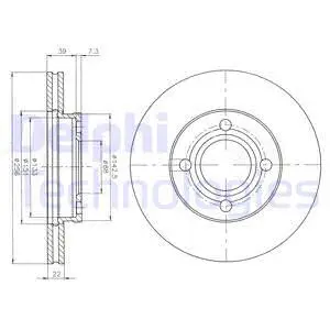 Brake Disc (BG2272)