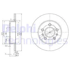 Brake Disc (BG2696)