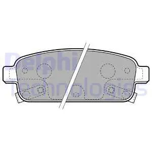 Brake Pad Set, disc brake (LP2167)