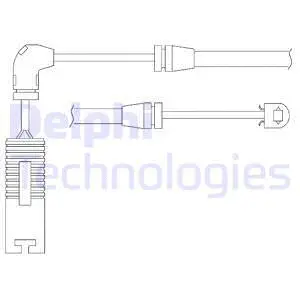 Warning Contact, brake pad wear (LZ0156)