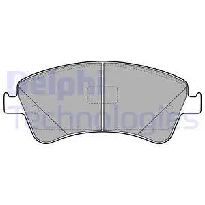 Brake Pad Set, disc brake (LP2104)