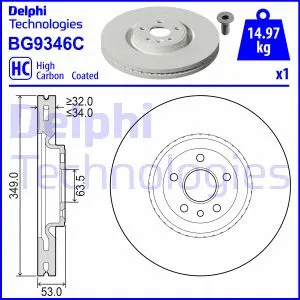 Brake Disc (BG9346C)