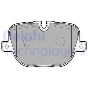 Brake Pad Set, disc brake (LP2175)