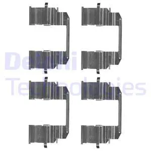 Accessory Kit, disc brake pad (LX0654)