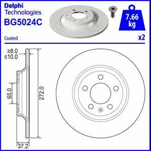 Brake Disc (BG5024C)