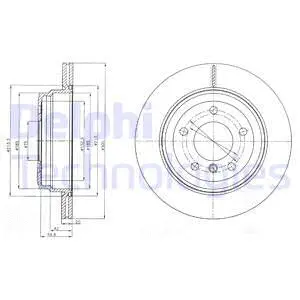 Brake Disc (BG4243C)