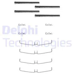 Accessory Kit, disc brake pad (LX0004)