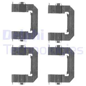 Accessory Kit, disc brake pad (LX0501)