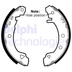 Brake Shoe Set (LS1434)