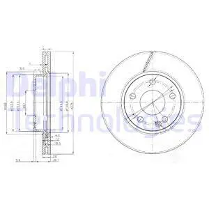 Brake Disc (BG3845)