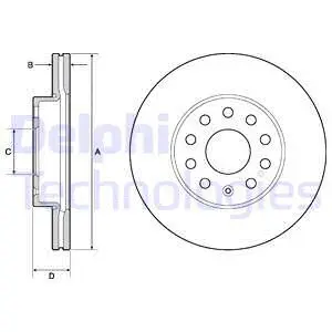 Brake Disc (BG4701C)