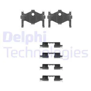 Accessory Kit, disc brake pad (LX0249)