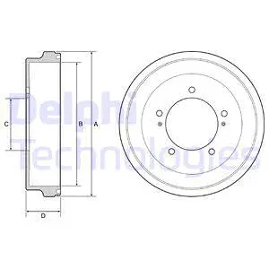 Brake Drum (BF512)