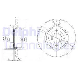 Brake Disc (BG2813)