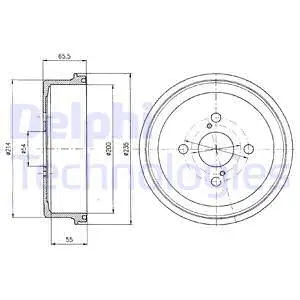 Brake Drum (BF250)