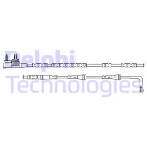 Warning Contact, brake pad wear (LZ0316)