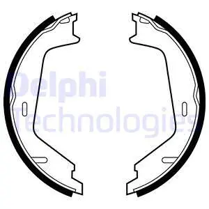 Brake Shoe Set (LS1884)