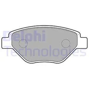 Brake Pad Set, disc brake (LP1866)