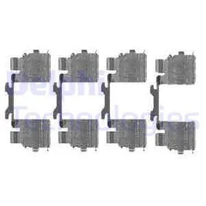 Accessory Kit, disc brake pad (LX0476)