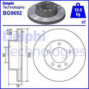 Brake Disc (BG9692)