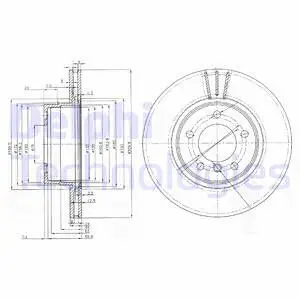 Brake Disc (BG3870)