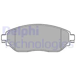 Brake Pad Set, disc brake (LP3143)