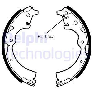Brake Shoe Set (LS1357)