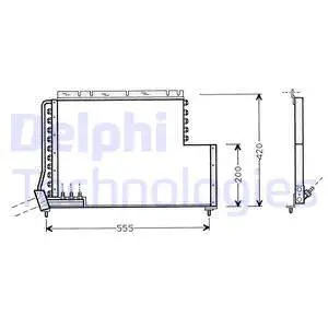 Condenser, air conditioning (TSP0225450)