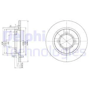 Brake Disc (BG2153)