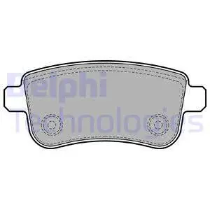 Brake Pad Set, disc brake (LP2153)