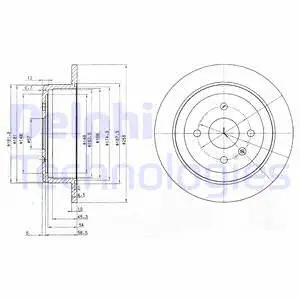 Brake Disc (BG3615)