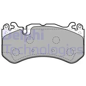Brake Pad Set, disc brake (LP2149)