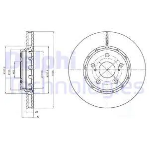 Brake Disc (BG4276)
