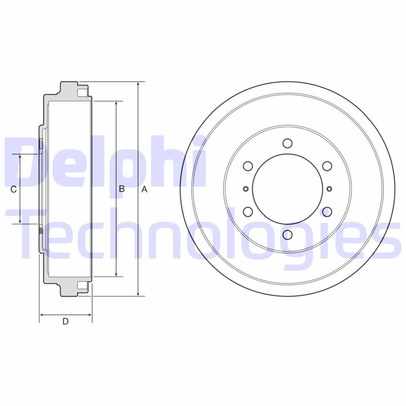 Brake Drum (BF631)